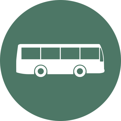 Abstellplatz Bus